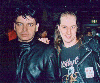 Gary Numan and me in the Astoria bar